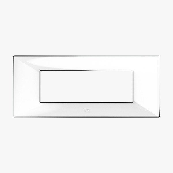 GM  XPULSE Glossy White 9 Module Plate
